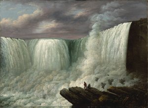 Wodospad Niagara, 1818 r.